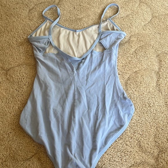 Capezio women’s size medium color blue leotard - Picture 3 of 5